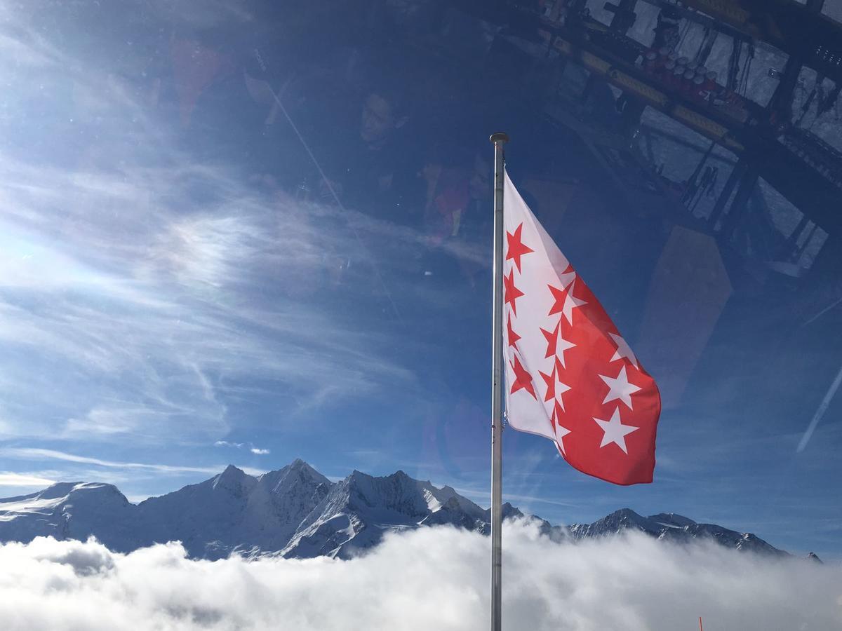 Ferienhaus Alea Saas-Grund Exteriör bild