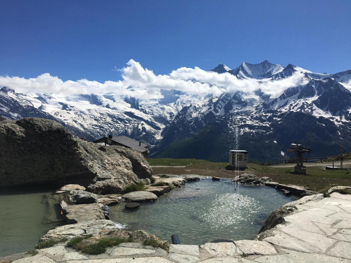 Ferienhaus Alea Saas-Grund Exteriör bild