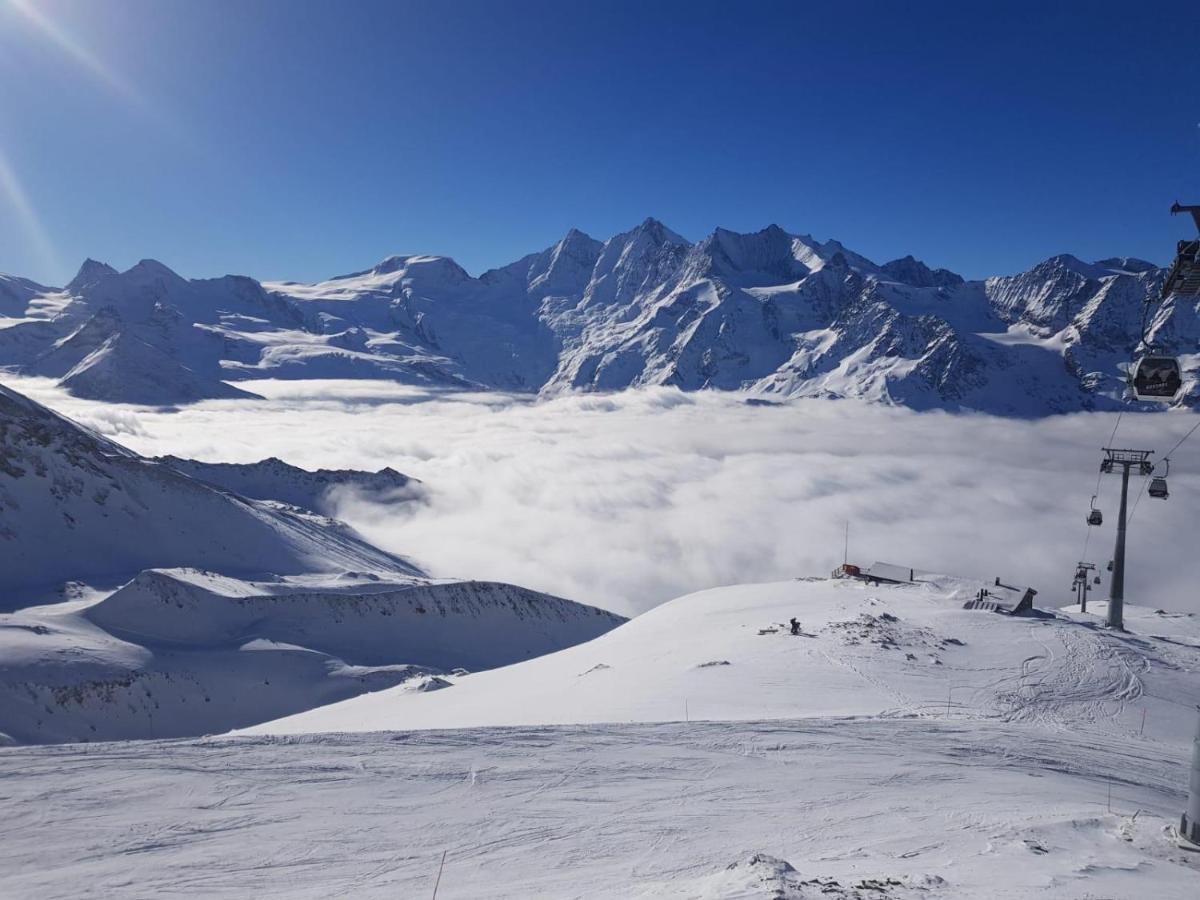 Ferienhaus Alea Saas-Grund Exteriör bild